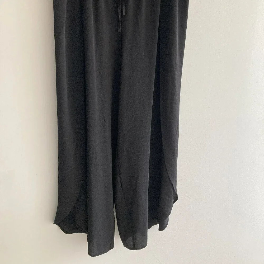 Freshwater Black Open Sided Pants Resort Beach Cover Up - Picture 6 of 6